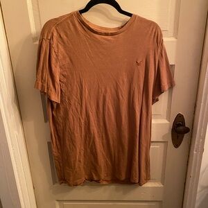American Eagle Men's Brown T-Shirt